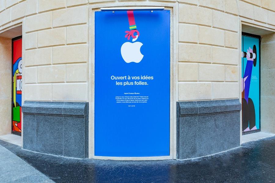 Apple ouvre un magasin sur les Champs Elysées