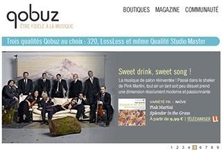 Quobuz.com, la musique qualité Hi-Fi en streaming